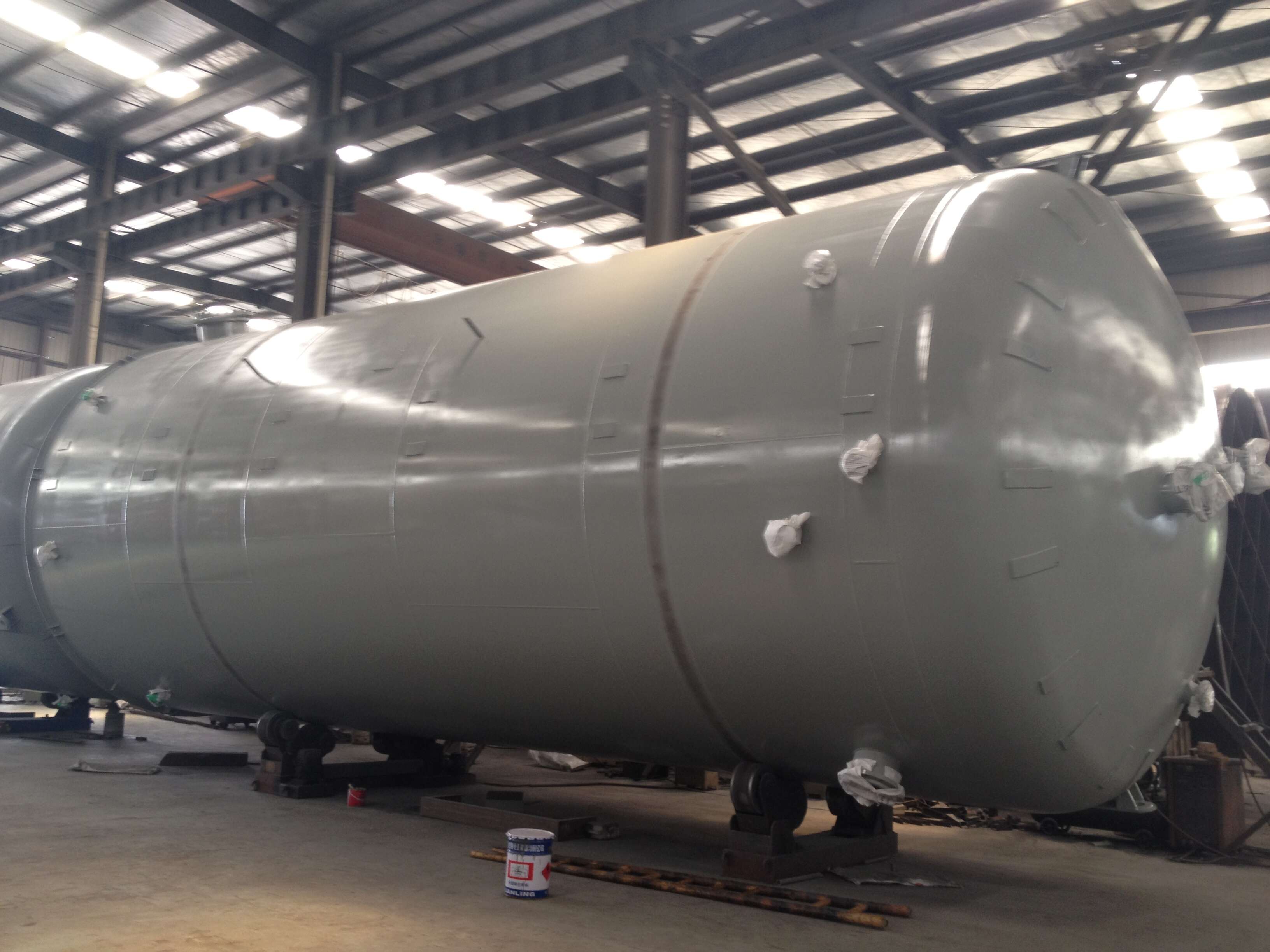 鋼襯塑儲罐的生產以及使用注意事項